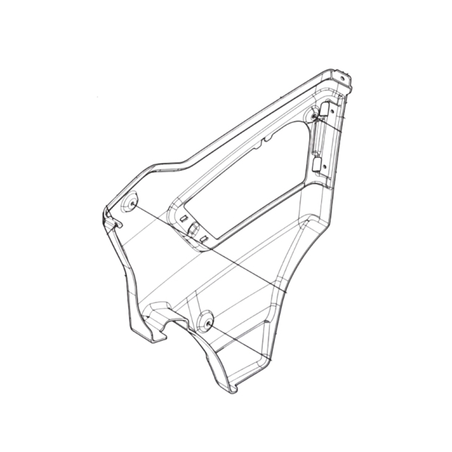 Copertura destra P 520Dx/P 525Dx