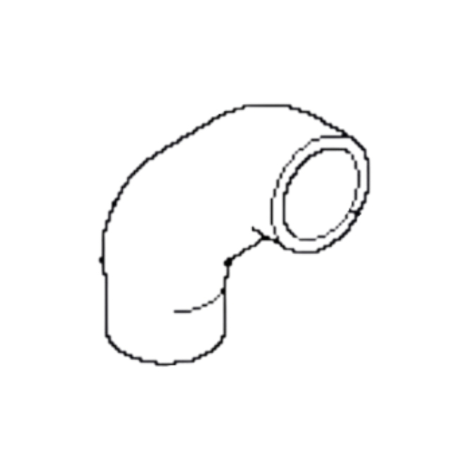 Tubo flessibile per filtro aria P520D corto