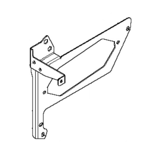 Staffa scatola elettronica Assy