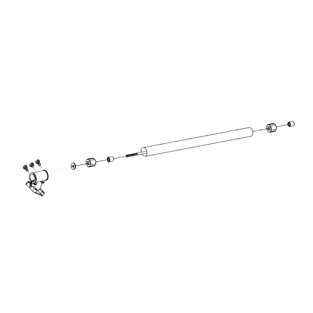 Albero Trimmer Inferiore Asse 5975951-01