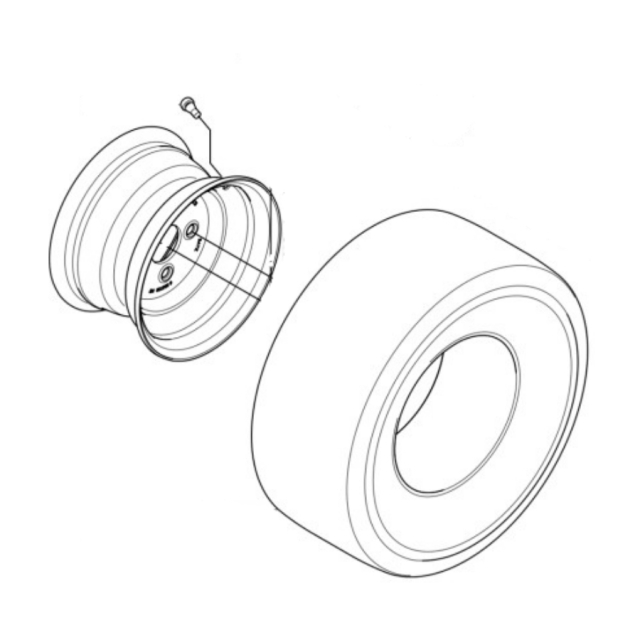 Gruppo ruota 20X8-10