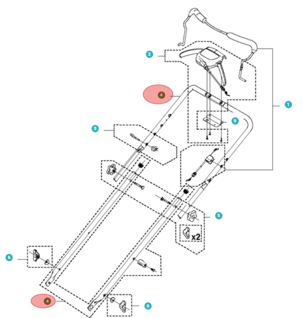 Kit maniglia (Cambio automatico) 5984533-01