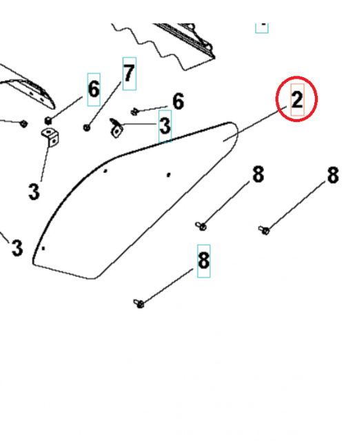 Coperchio Perni Coperchio Lato Arancione 5986809-01