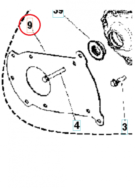 Carter Motore Copertura 5986812-01