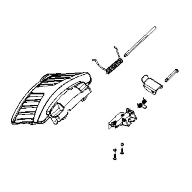 Posizione Kit Piastra Scarico Laterale 5986841-12