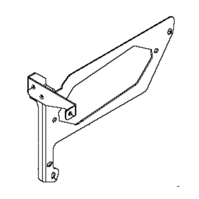 Staffa scatola elettronica Assy Circa