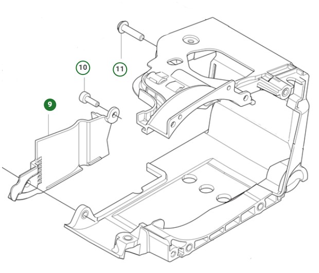 Copertura marmitta Husqvarna