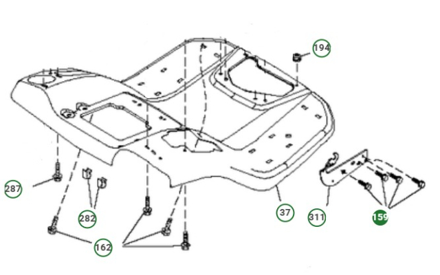 Bullone per carrozza 3/8-16X1 3/4