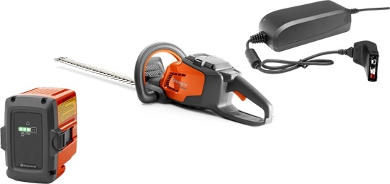 Husqvarna 115iHD45 + BLi10 & QC80 Tagliasiepi alimentato a batteria