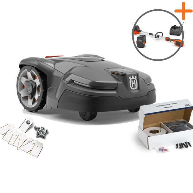Husqvarna Automower® 405X Start-pacchetto | Tagliabordi a batteria in omaggio!