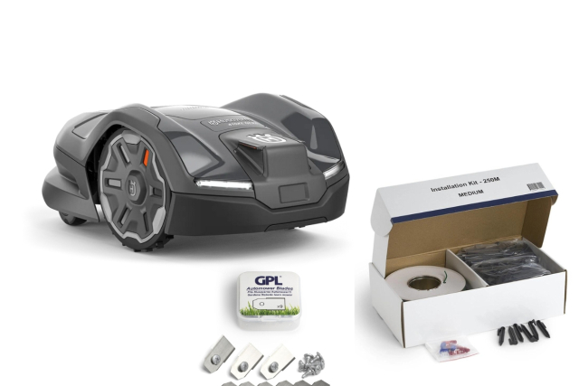 Husqvarna Automower® 410XE Nera Start-pacchetto