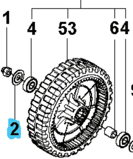Coperchio Rondella 2956667-02