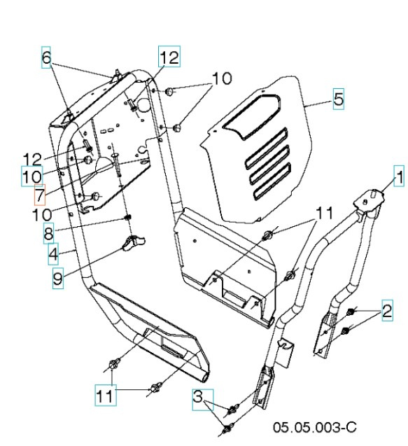 Bullone ,3125-18 5010671-01