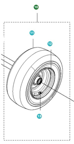 Ruote Con Cuscinetti 5010832-01
