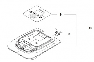 KIT COPERCHI INCL TASTIERA