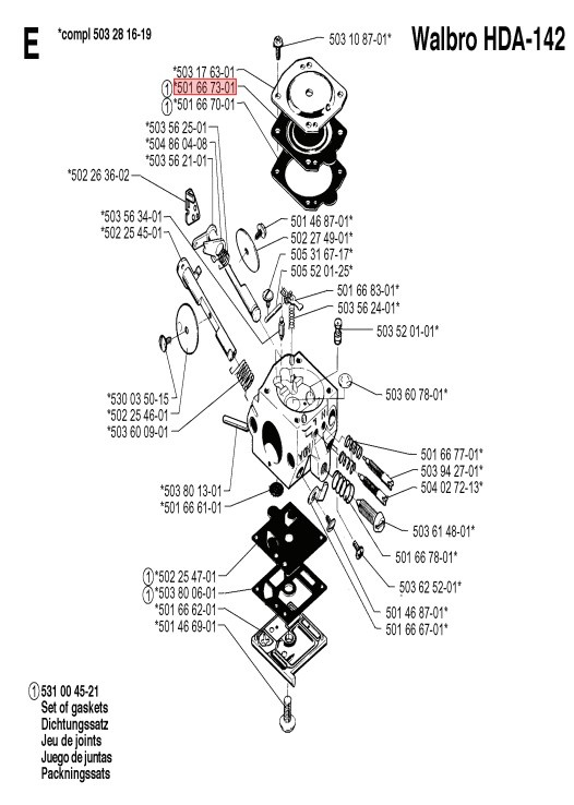 Diaframma Di Controllo 5016673-01