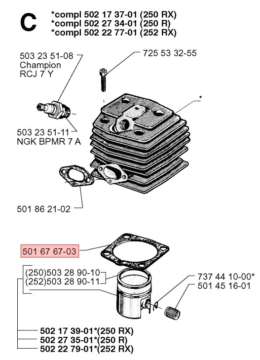 Guarnizione 5016767-03