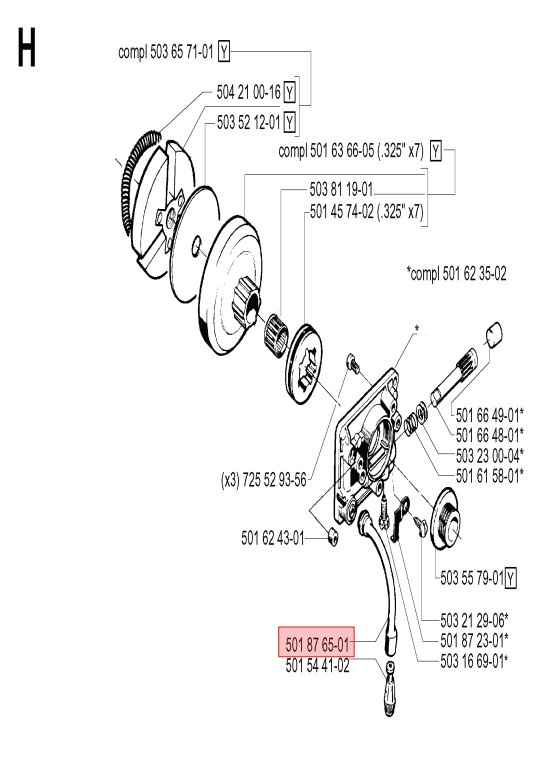 Tubo Olio 5018765-01