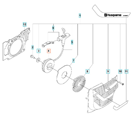 Puleggia di avviamento