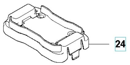Porta Batteria P0 5019261-01