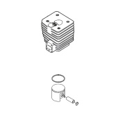 Cilindro Jonsered RS51, RS52 Cilindro Jonsered RS51, RS52