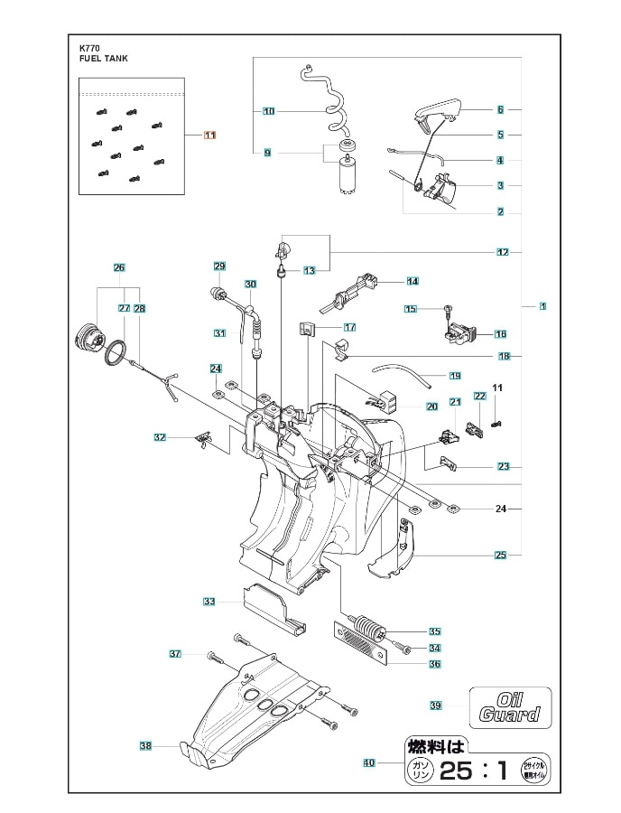 Kit, Perno di rottura,