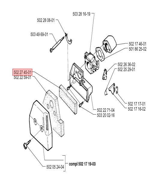 Prefiltro 5022745-02