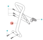 Maniglia, Davanti 5025747-01 Maniglia, Davanti 5025747-01