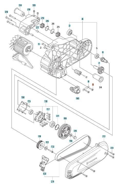 Vite Torx D10, M5X20