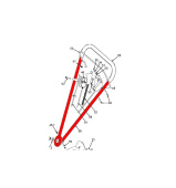 Maniglia Klippo superiore Cobra, Comet S, Excellent S Maniglia Klippo superiore Cobra, Comet S, Excellent S