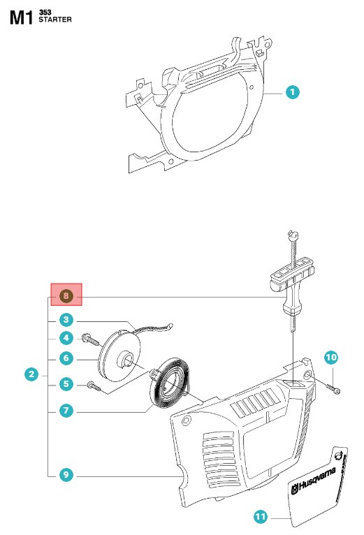 Maniglia Di Avviamento 5035439-01