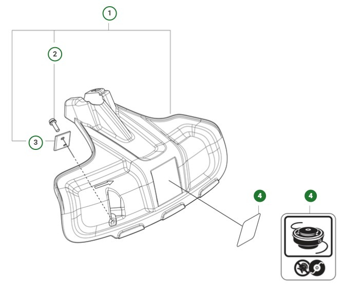 Decalcomania protezione taglierino Iec 5037429-02