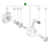 Kit di montaggio dell'albero motore Kit di montaggio dell'albero motore