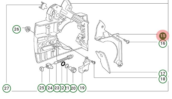 Copertura, coperchio frizione