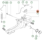 Comando Acceleratore Kpl, 5038298-02 Comando Acceleratore Kpl, 5038298-02
