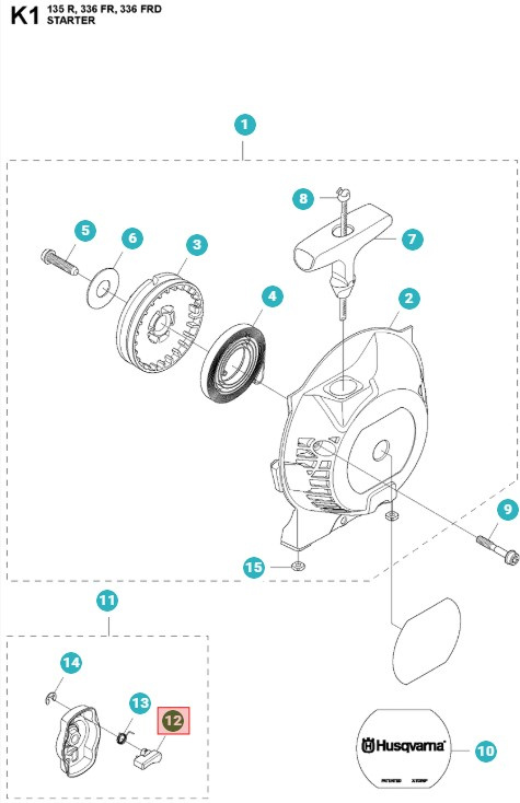 Gancio di avviamento 5038735-02