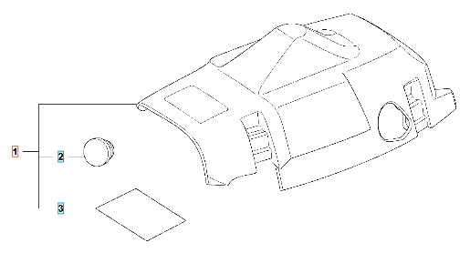 Coperchio cilindro Kpl