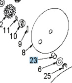 Cuscinetto di scorrimento Pm 1215 Dx Cuscinetto di scorrimento Pm 1215 Dx