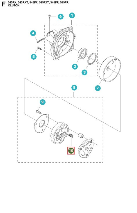 Molla frizione 5054353-02