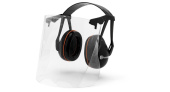 Husqvarna Cuffie protettive con visiera Perspex Husqvarna Cuffie protettive con visiera Perspex