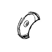 Rullo Con Perno Per Misuratore A Nastro 5056973-43 Rullo Con Perno Per Misuratore A Nastro 5056973-43