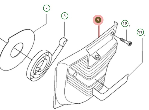 Coperchio Di Avviamento 5062558-02