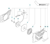 Copertura avviamento K1270 Arancione Fle Copertura avviamento K1270 Arancione Fle