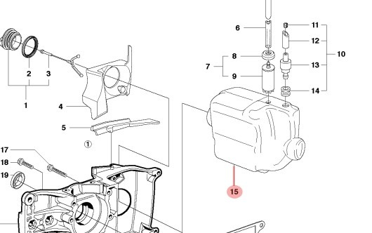 Unità Serbatoio 5062561-01