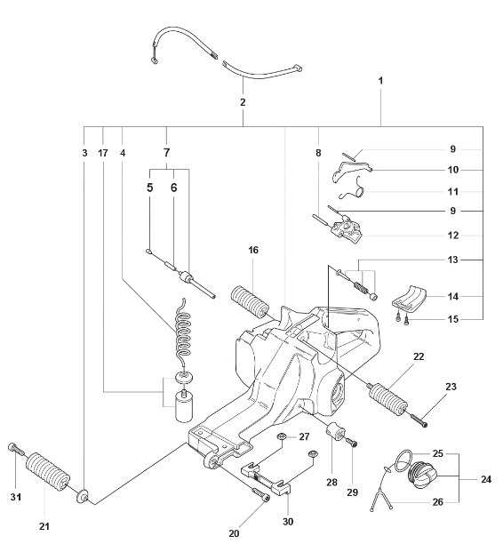 Cavo dell'acceleratore