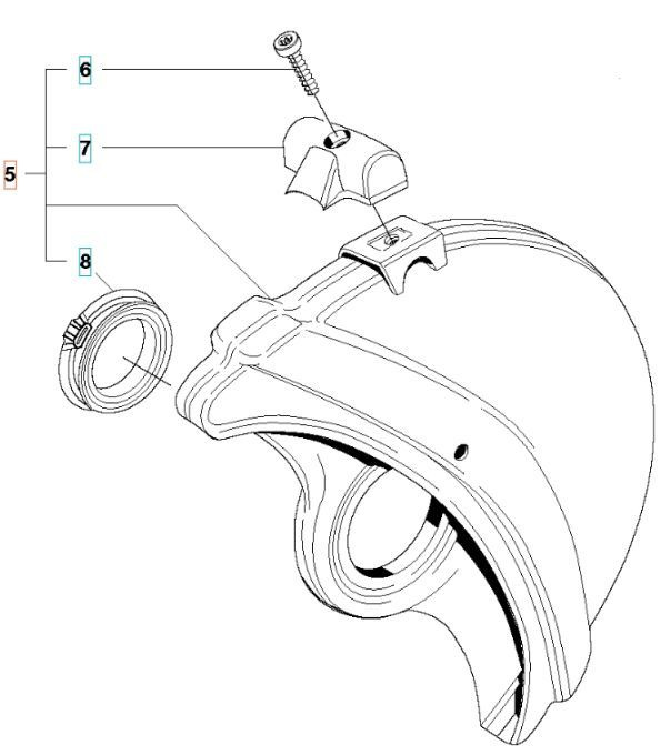 Protezione antideflagrante Kpl Chrome 12