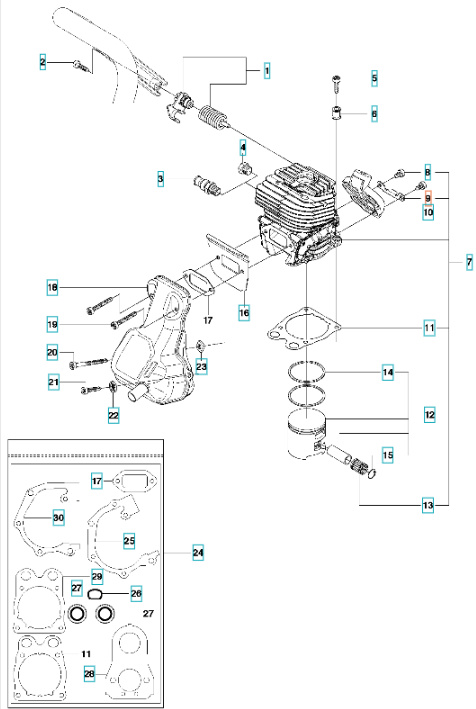 Staffa Piastra di aspirazione