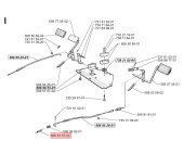 Molla freno posteriore Molla freno posteriore