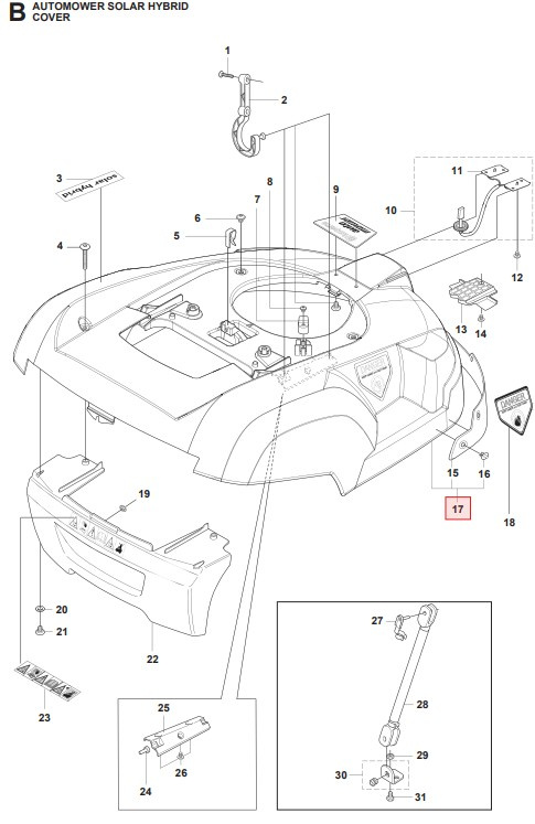 Corpo Kit Soalr Ibrido 5100967-03