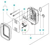 Piastra, strozzatura Piastra, strozzatura